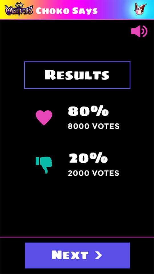 Mysticons Choko Says